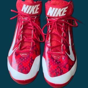 Brand new Nike Air Huarache Pro Mid Metal 599235-699 Baseball Cleats Mens Sz 10